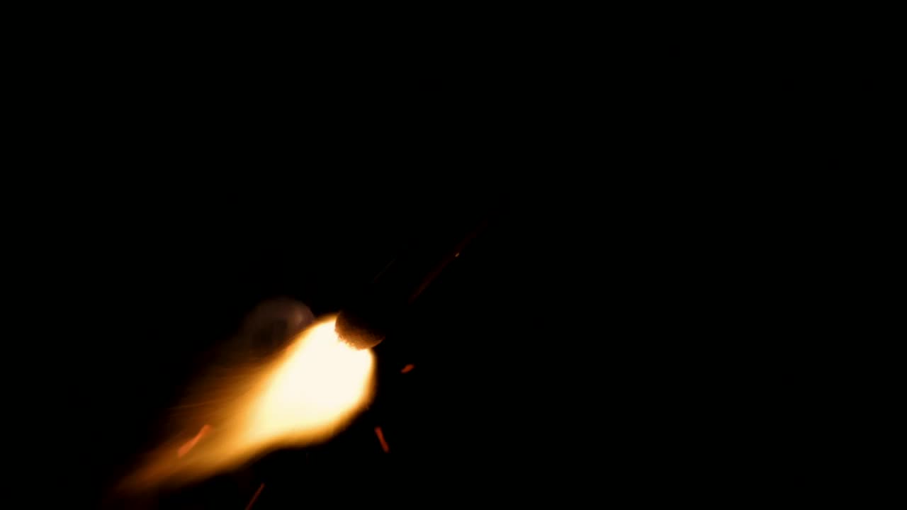 Stock Video Match Burning Slowl Animated Wallpaper - Free Download
