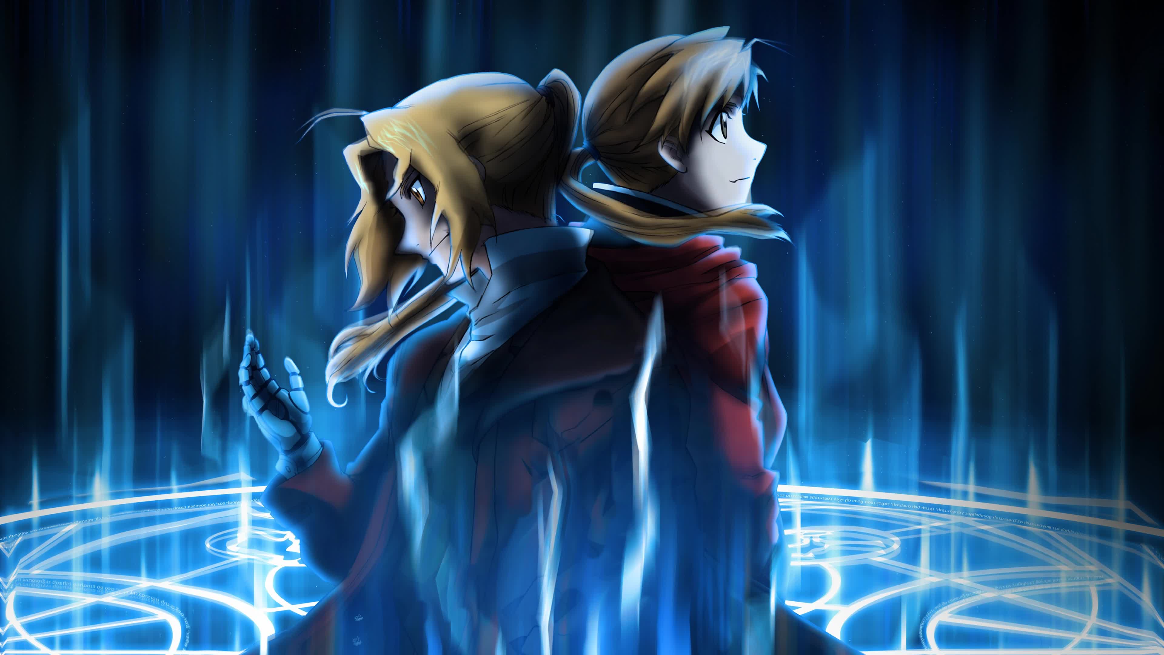 The  Brotherhood  Fullmetal  Alchemist  4K  Live  Wallpaper - Free Download