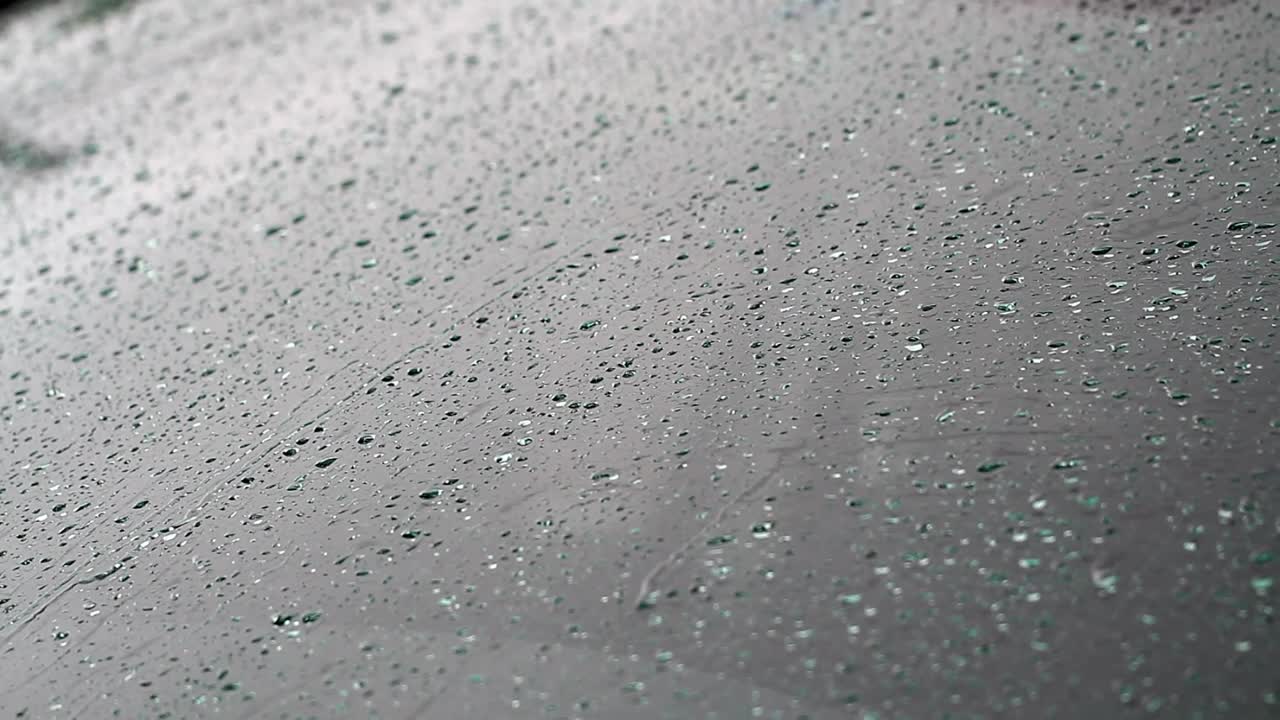 Video Stock Rain Drops Falling Down A Car Window Live Wallpaper Free - Free Download