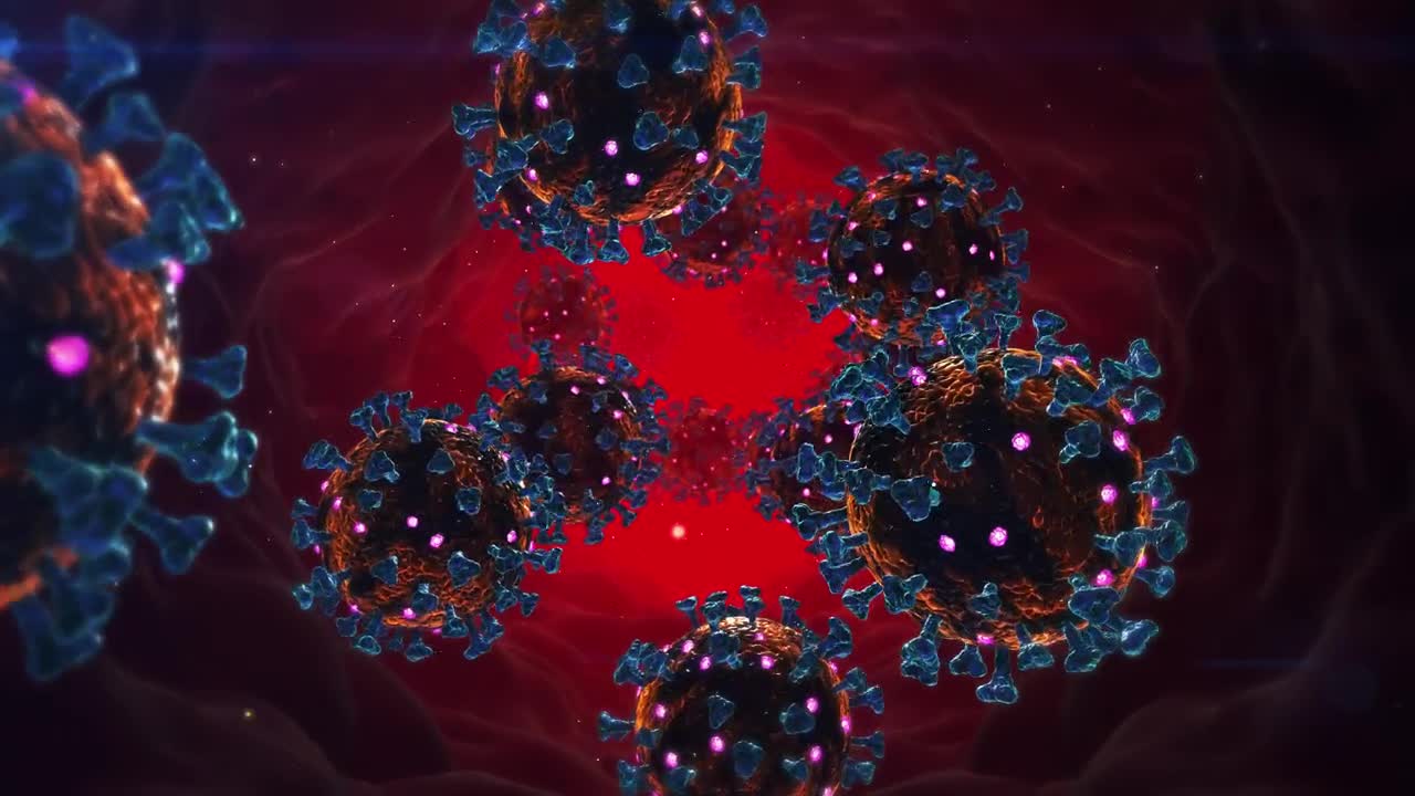 Stock Video Coronavirus In The Human Body D Animation Live Wallpaper For PC - Free Download
