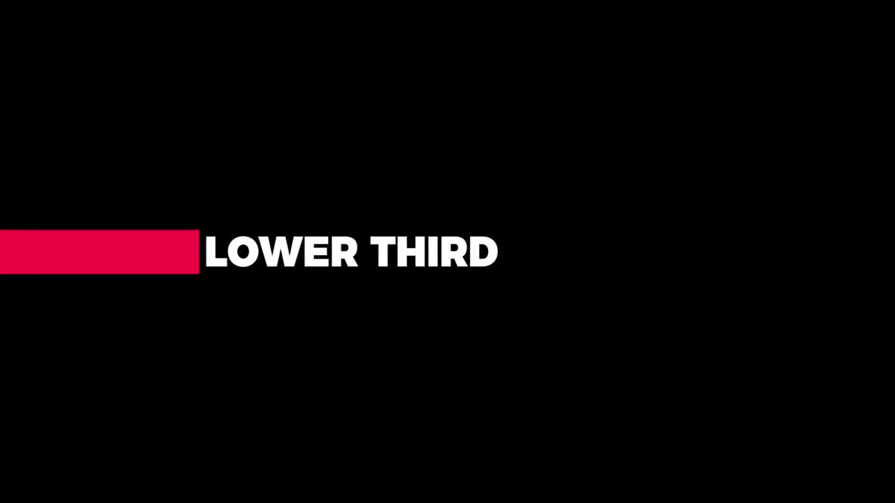 Stock Video Elegant Lower Third Coming From Left Live Wallpaper For PC - Free Download