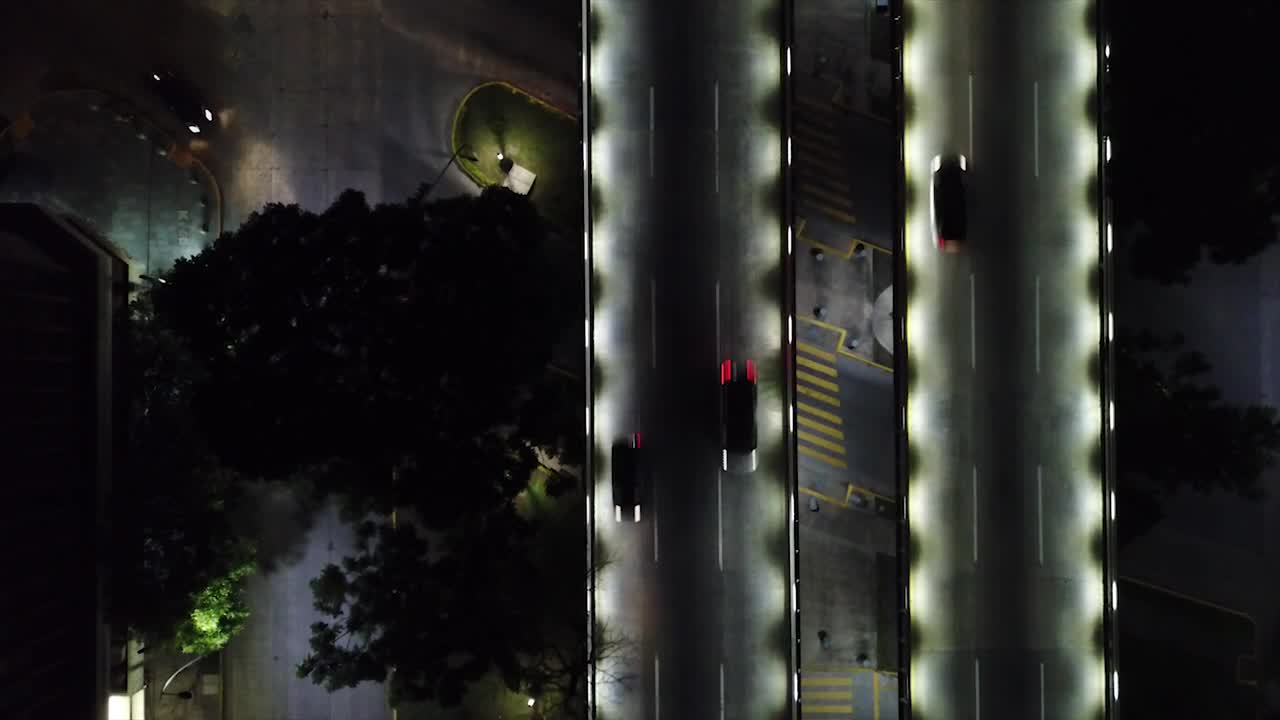 Video Stock City Traffic During The Night Live Wallpaper For PC - Free Download