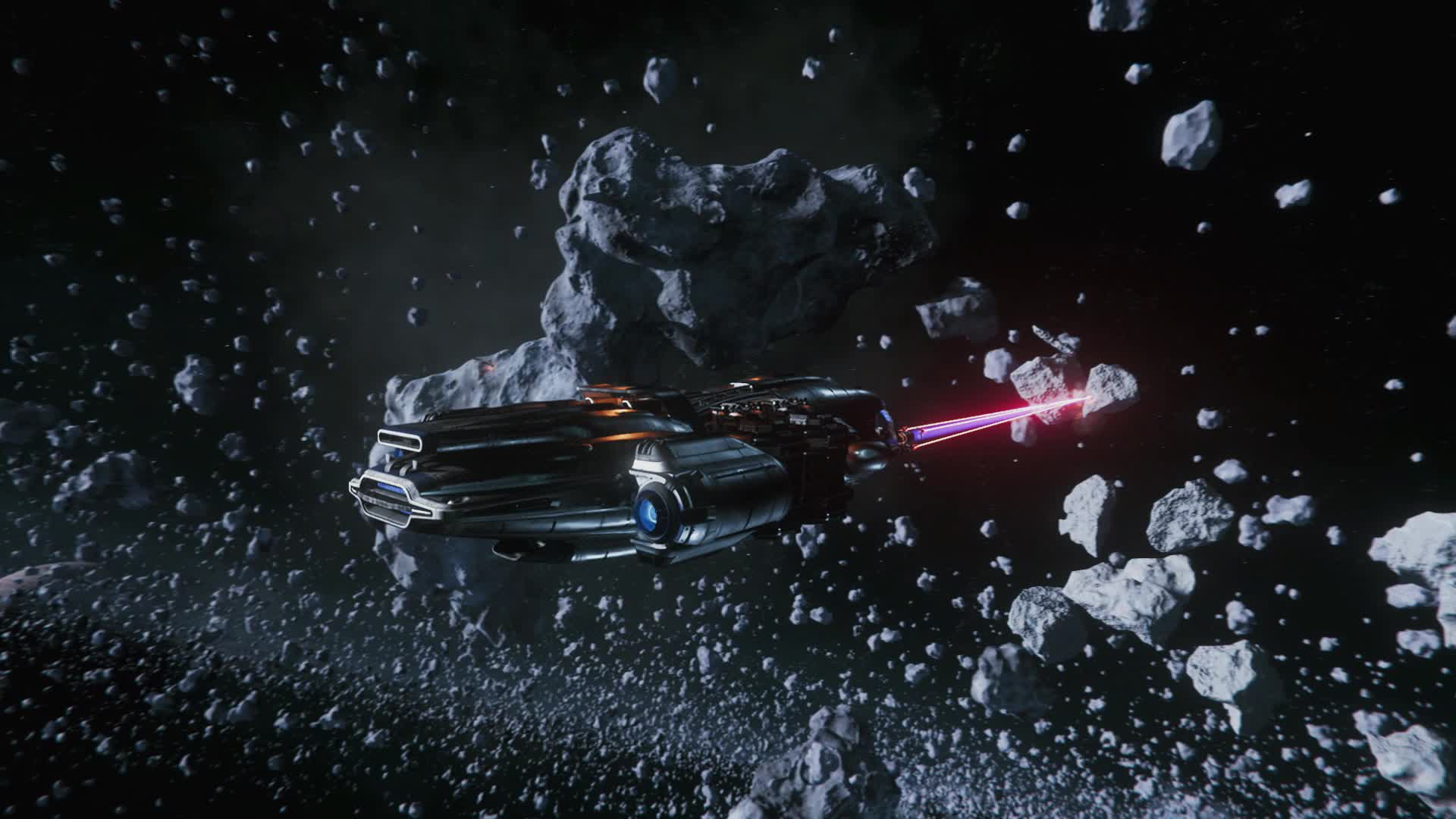 star citizen asteroid minig live wallpaper - Free Download