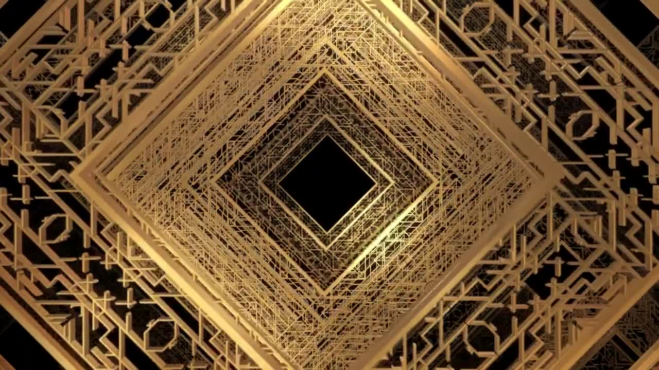 Stock Video Crossing Through Golden Hindu Style D Paintings Live Wallpaper For PC - Free Download