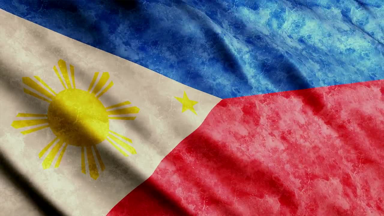 Stock Footage Weathered Flag Of The Philippines Live Wallpaper - Free Download