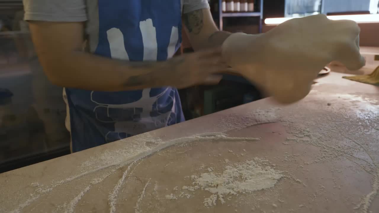 Video Stock Chefs Hands Preparing Dough Live Wallpaper For PC - Free Download