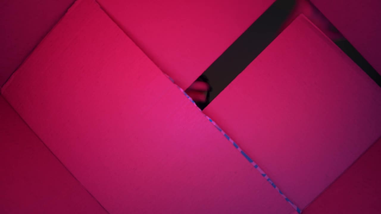 Stock Video Man Opening A Box Gets Angry About The Conten Animated Wallpaper - Free Download