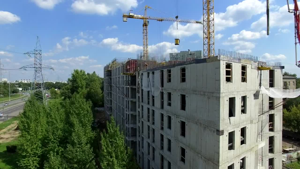 Free Stock Video Unfinished Apartment Buildings Live Wallpaper - Free Download