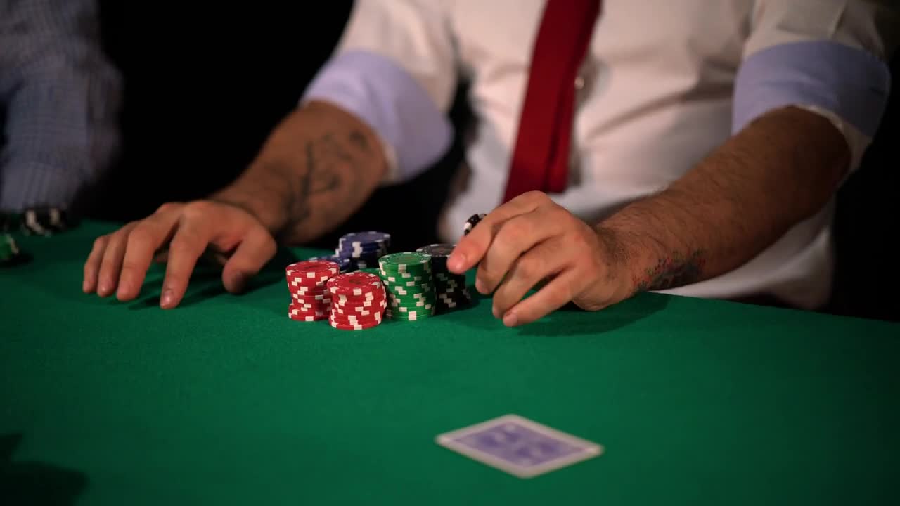 Stock Video Dealer Dealing Cards During A Poker Game Live Wallpaper For PC - Free Download