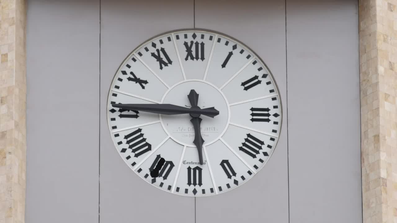 Free Stock Video Roman Numeral Church Clock Moving Fast Live Wallpaper - Free Download