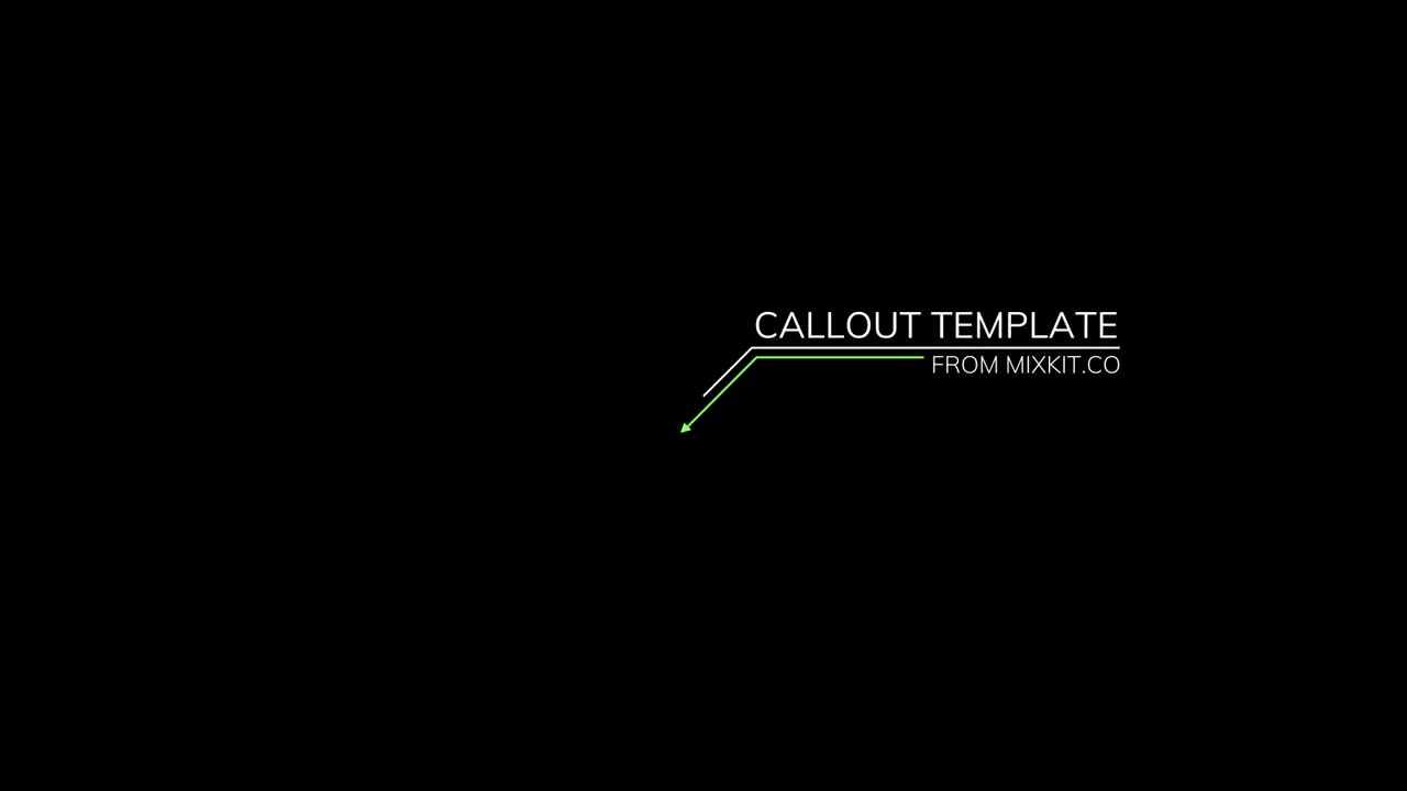 Stock Video Dual Line Arrow Callout Live Wallpaper For PC - Free Download