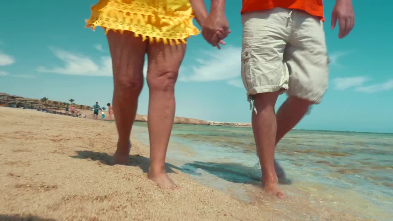 Stock Video Elderly Couple Enjoying A Vacation Live Wallpaper For PC - Free Download
