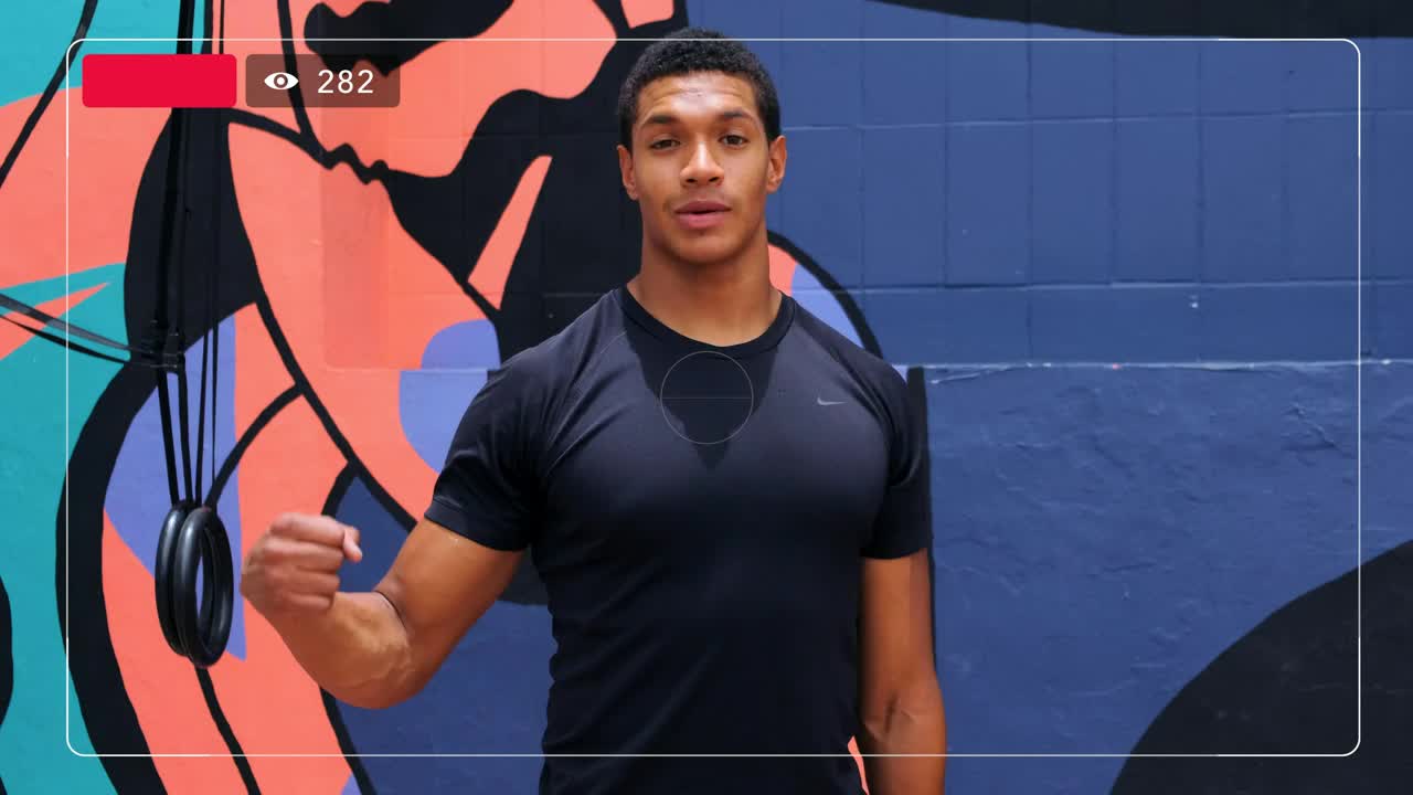 Stock Video Live Broadcast Of A Fitness Class Animated Wallpaper - Free Download