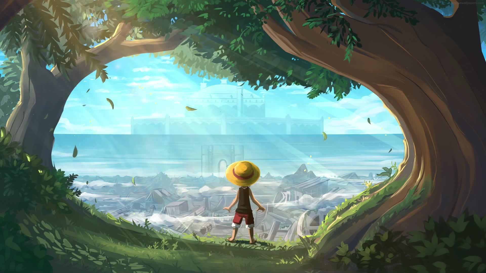 Anime One Piece Monkey D Luffy Live Wallpaper - Free Download