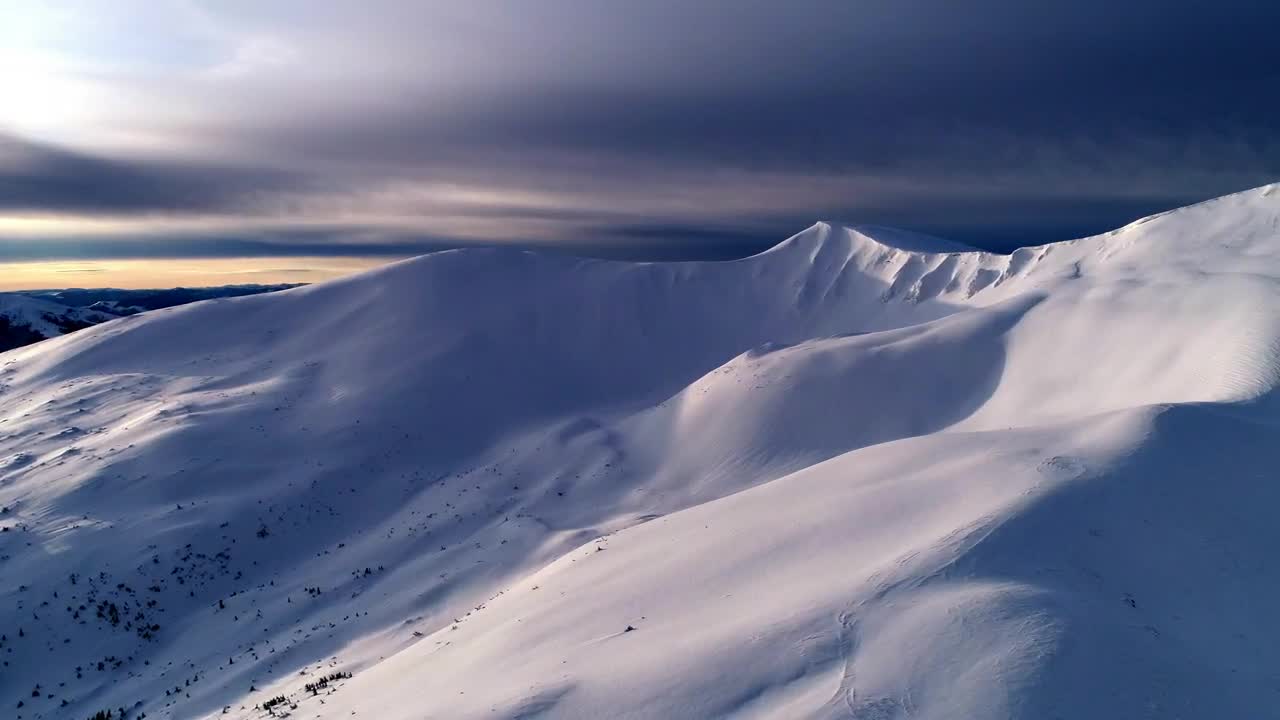 Free Video Stock Snow Covered Mountain Without Vegetation Live Wallpaper - Free Download