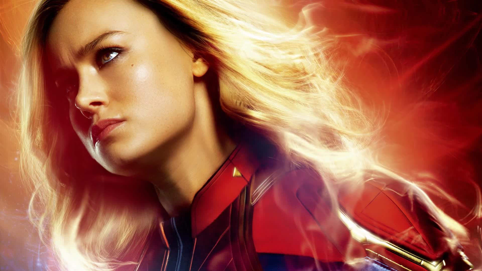 Captain  Marvel  Brie  Larson  Live  Wallpaper - Free Download