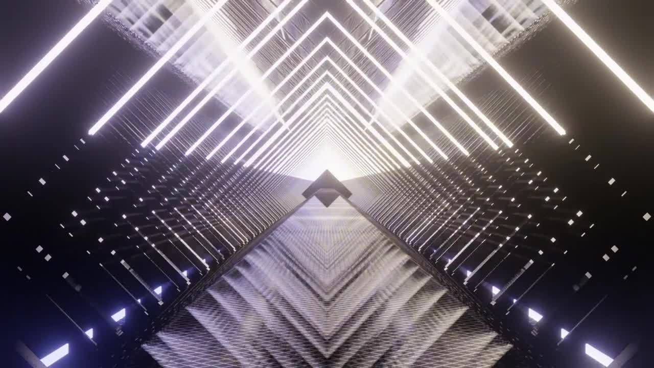 Stock Video Futuristic Tunnel Loop Video Live Wallpaper For PC - Free Download