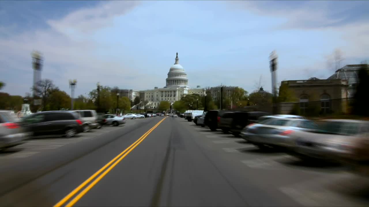 Stock Video Driving Towards Capitol Hill Live Wallpaper For PC - Free Download