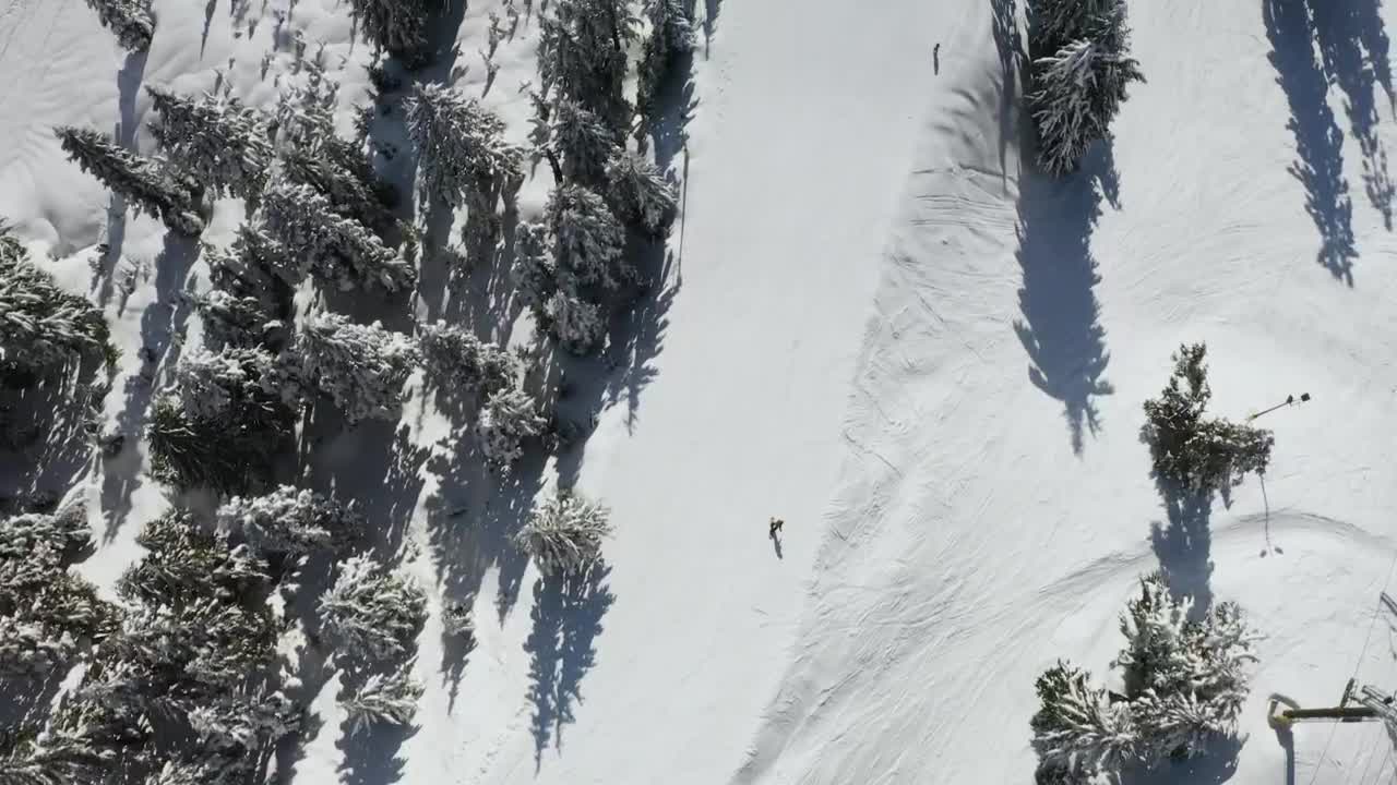 Video Stock Person Practicing Snowboarding Live Wallpaper Free - Free Download