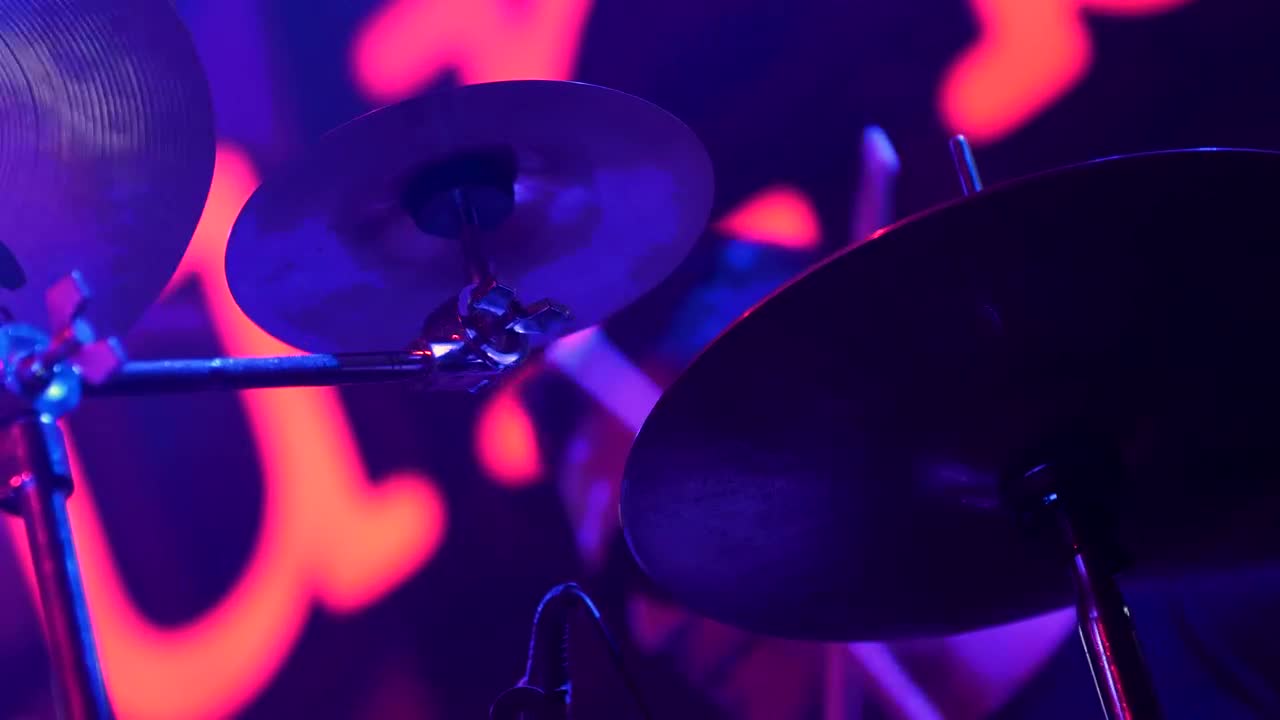 Stock Video Drummers Hands Using Wooden Drumsticks Live Wallpaper For PC - Free Download