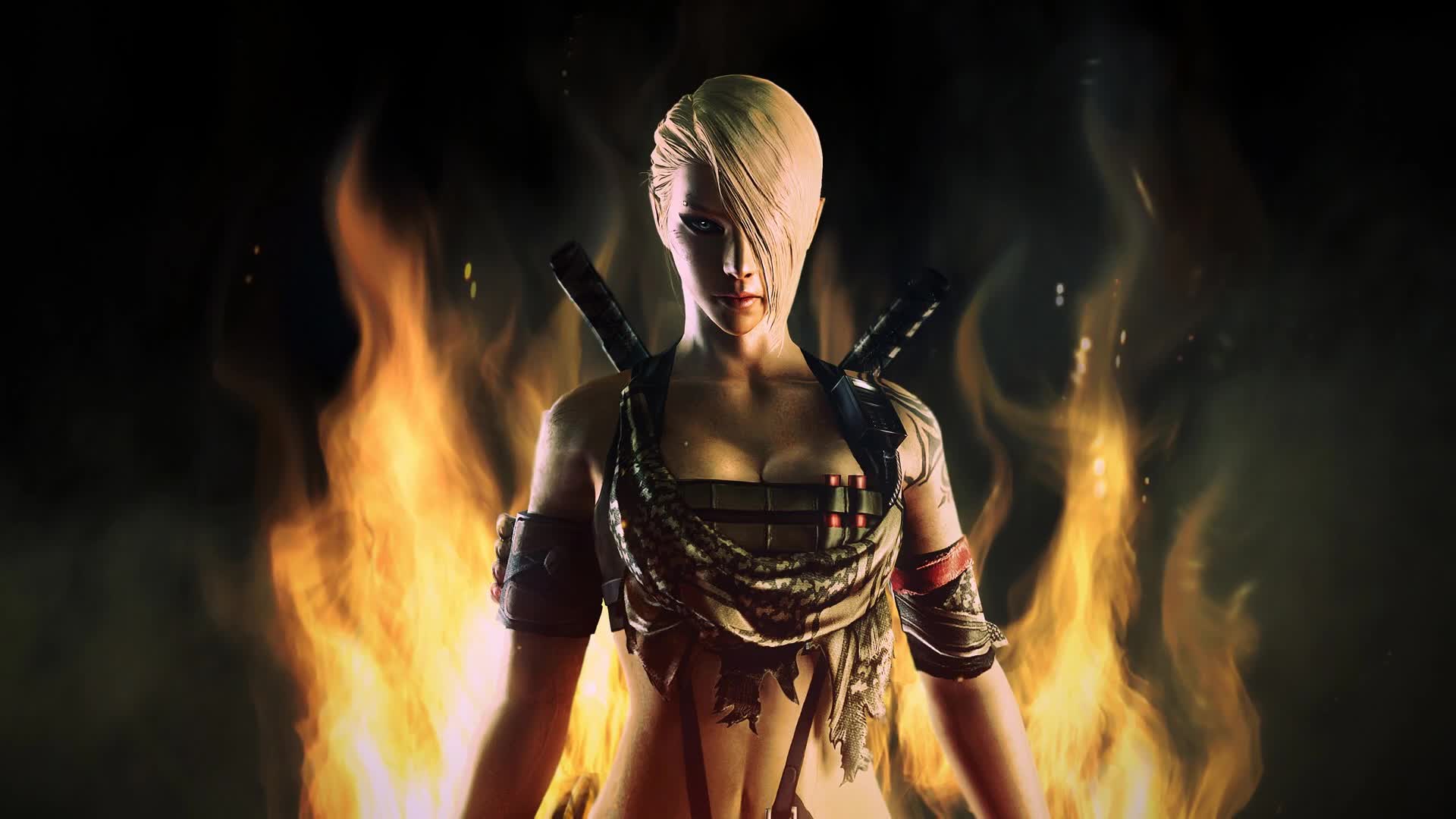 Nemesis  Crossfire  Flames  Live  Wallpaper - Free Download