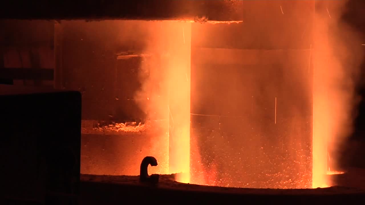 Stock Video Industrial Furnace And Steam Animated Wallpaper - Free Download