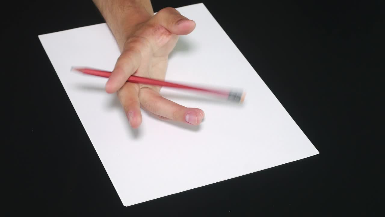 Free Video Stock tapping a pencil against the page Live Wallpaper - Free Download