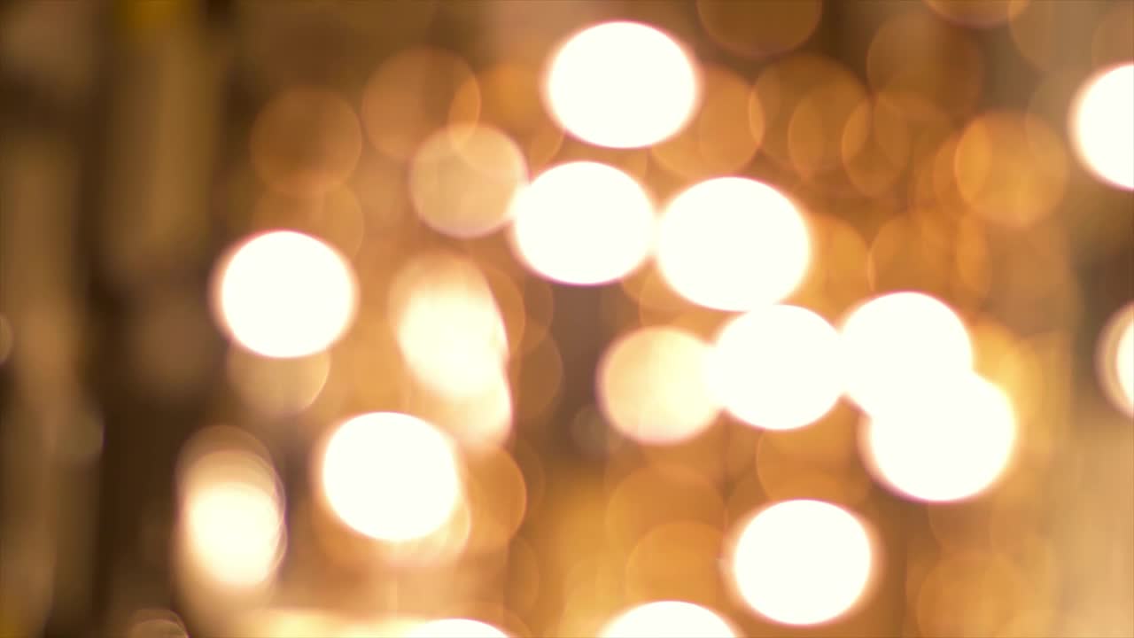 Stock Video Orange Abstract Bokeh Live Wallpaper - Free Download