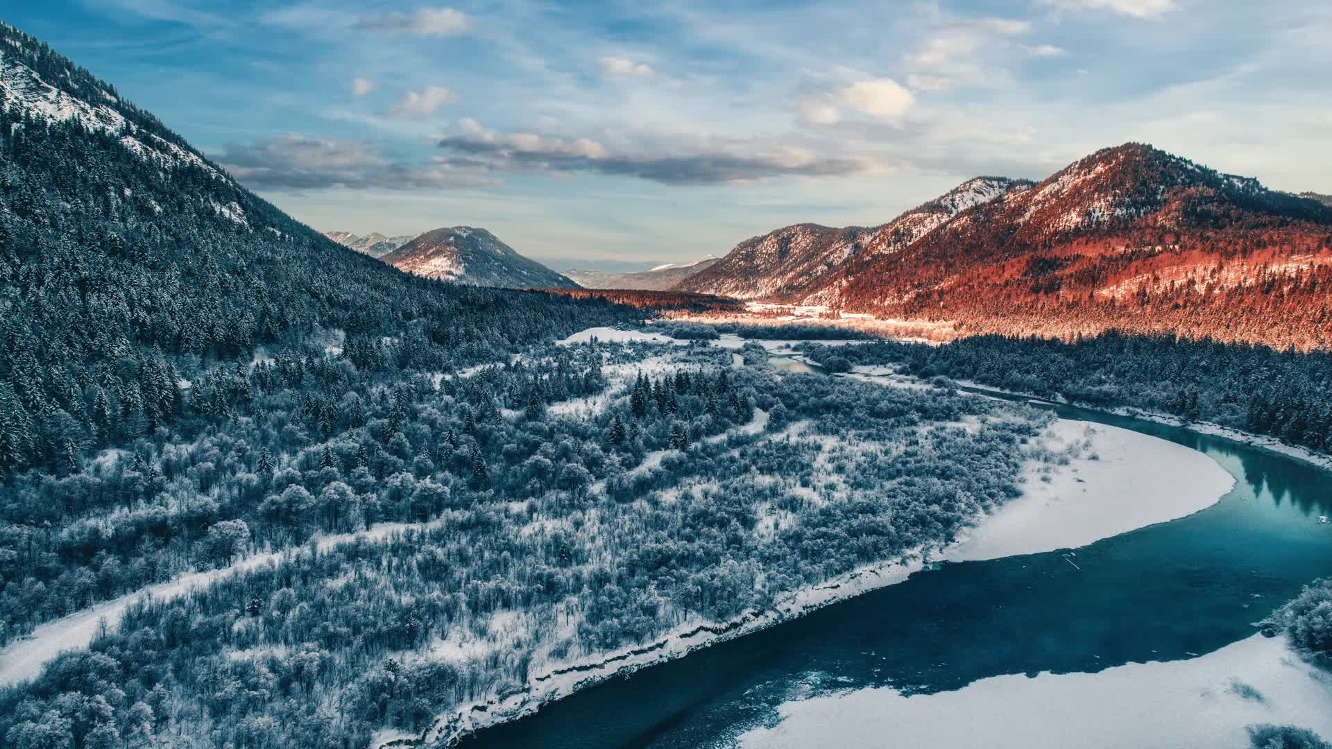 Sylvenstein Aerial Bavaria HD Live Wallpaper - Free Download