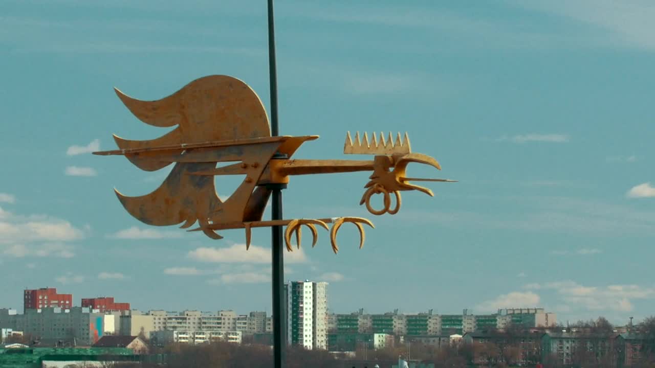 Free Stock Video Weather Vane Turning In The Wind Live Wallpaper - Free Download