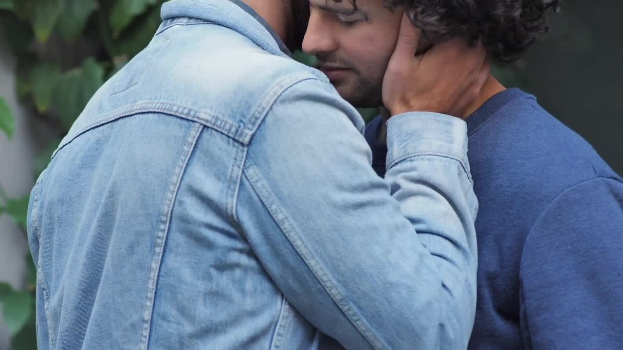 Free Stock Video Wedding Couple Hugging And Kissing Affectionately Live Wallpaper - Free Download