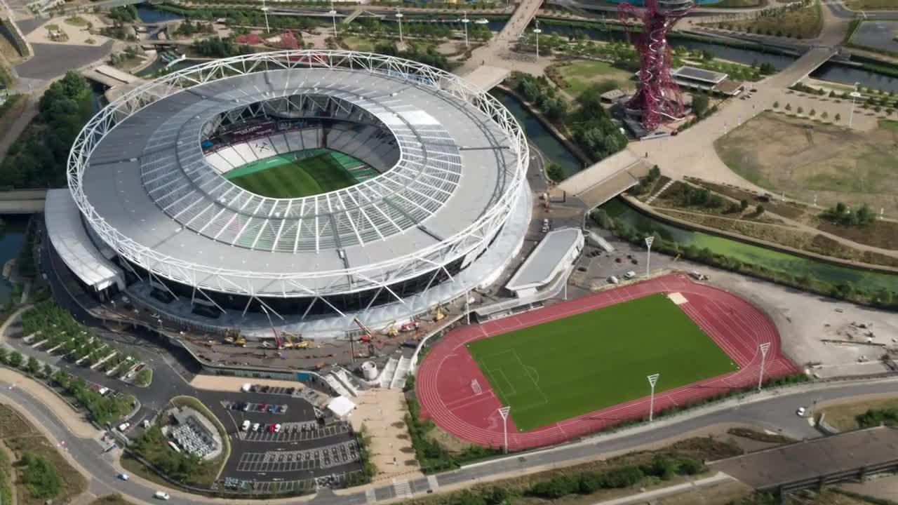 Stock Video Football Stadium Aerial Shot Live Wallpaper For PC - Free Download