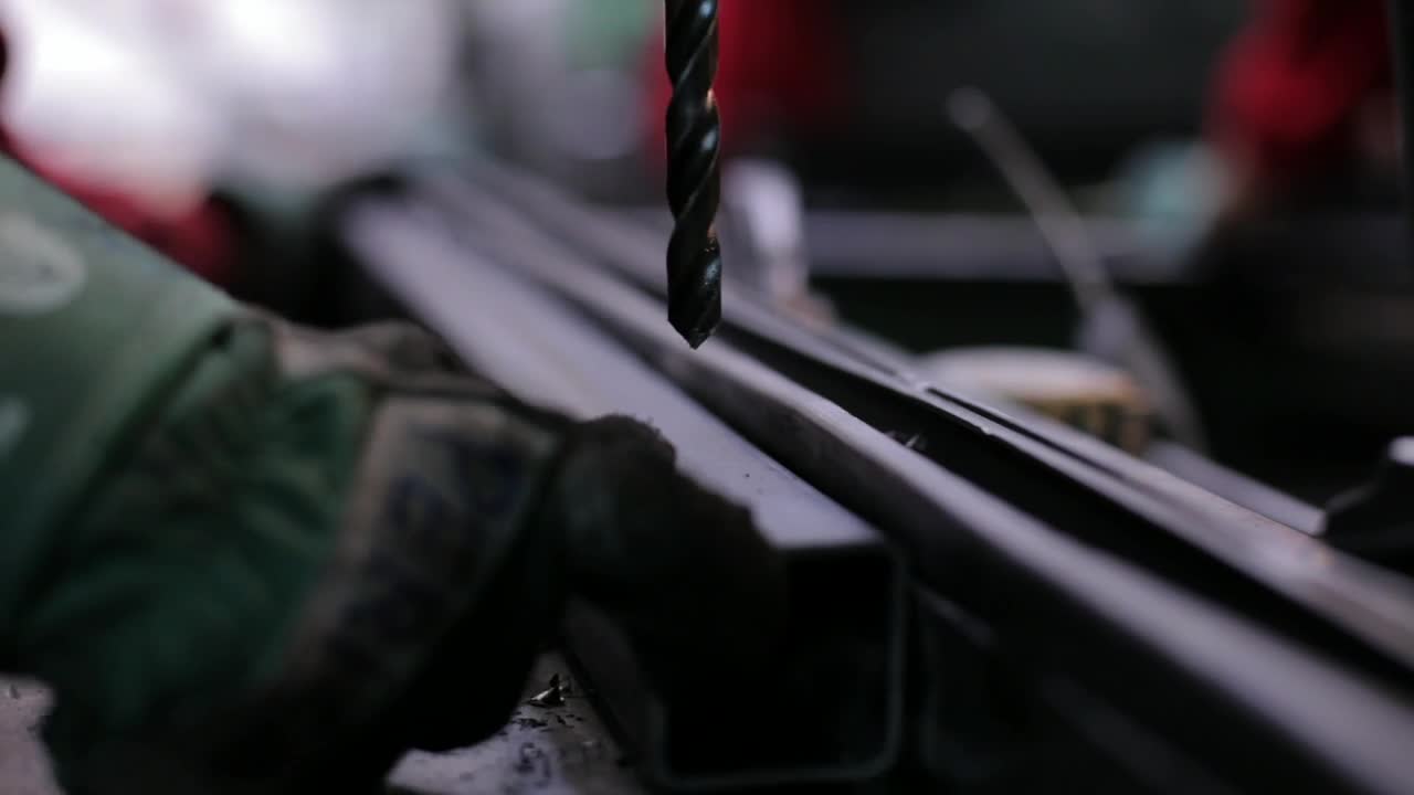 Stock Video Drilling Through A Metal Rod Live Wallpaper For PC - Free Download