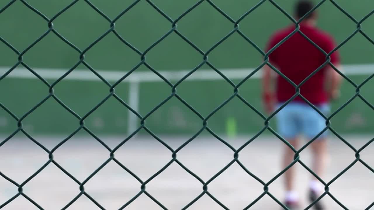 Free Video Stock tennis player bouncing the ball on the wall Live Wallpaper - Free Download