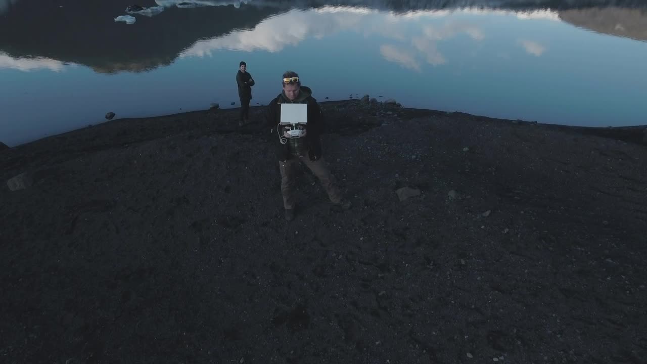 Free Video Stock taking a photo with a drone Live Wallpaper - Free Download