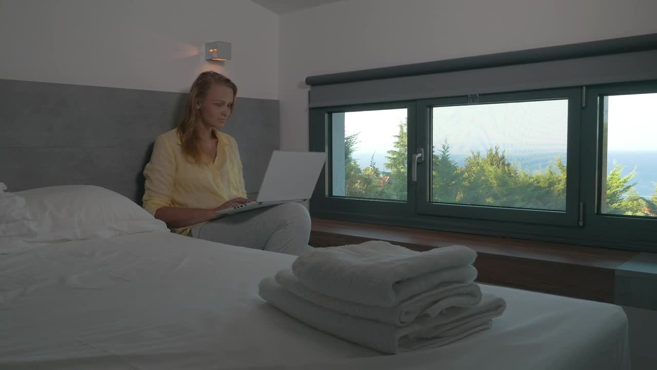 Stock Footage Video Calling From A Hotel Room Live Wallpaper - Free Download