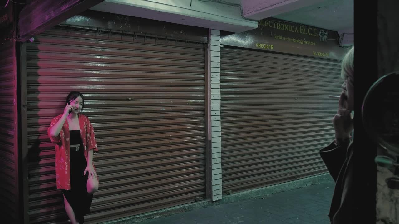 Stock Footage Urban Girls In A Closed Market Live Wallpaper - Free Download