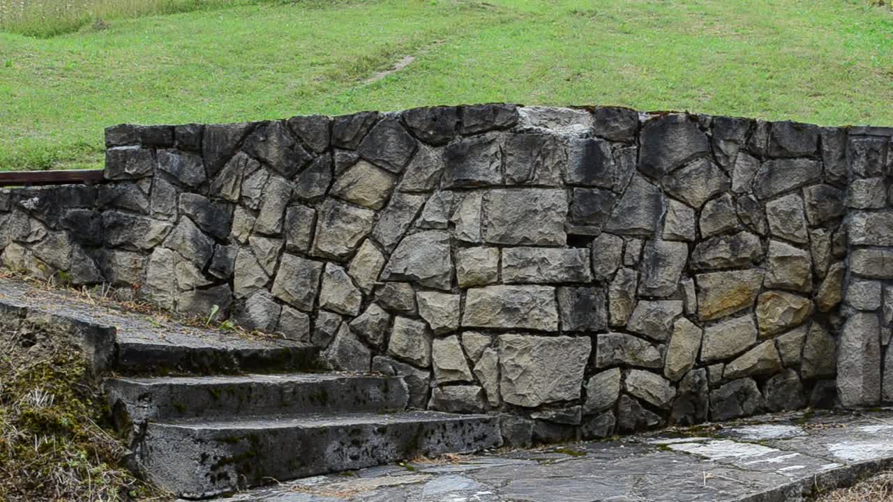 Free Video Stock Stone Wall With A Metal Gate Live Wallpaper - Free Download