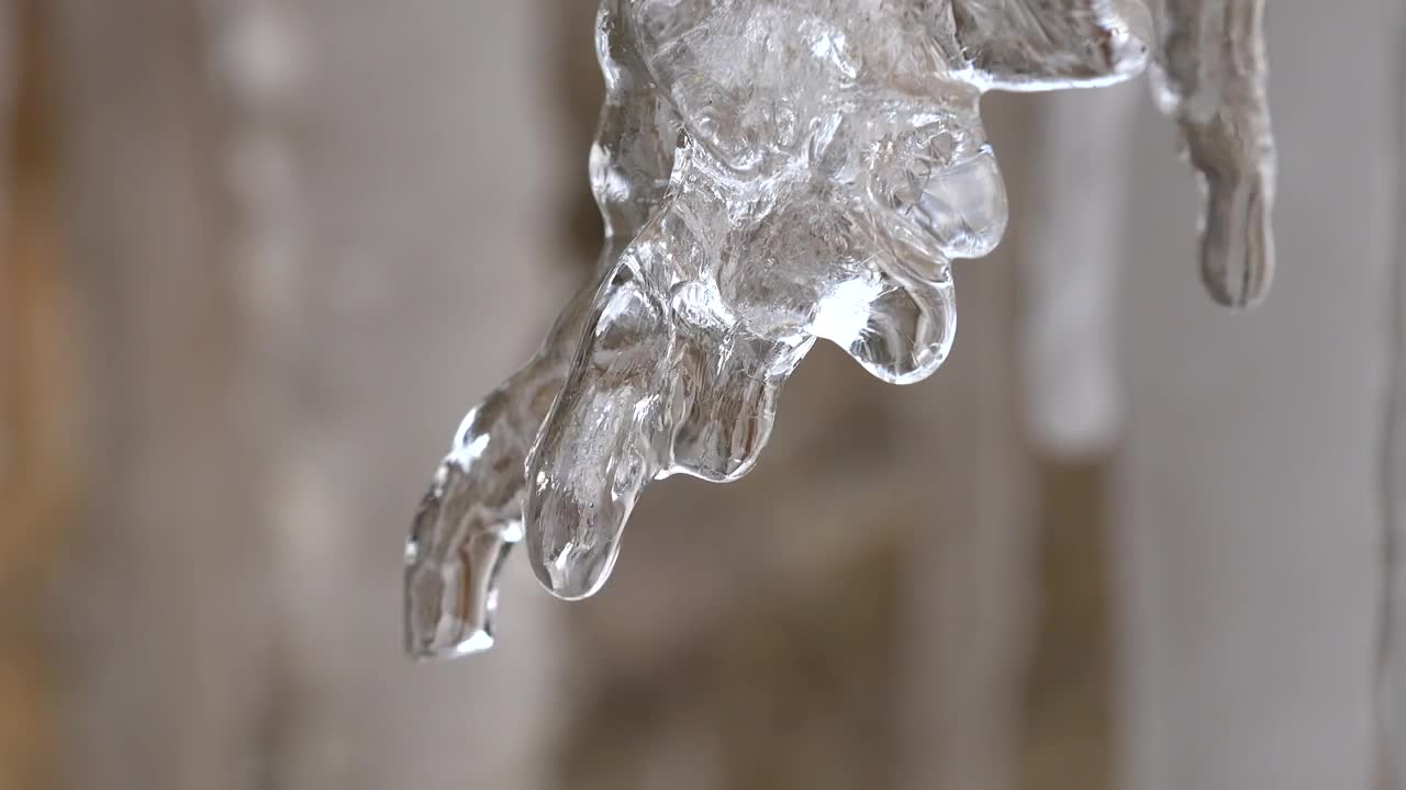 Stock Footage Water Dropping From The Ice Live Wallpaper - Free Download