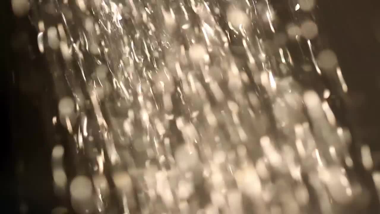 Stock Footage Water From A Bathroom Shower Live Wallpaper - Free Download