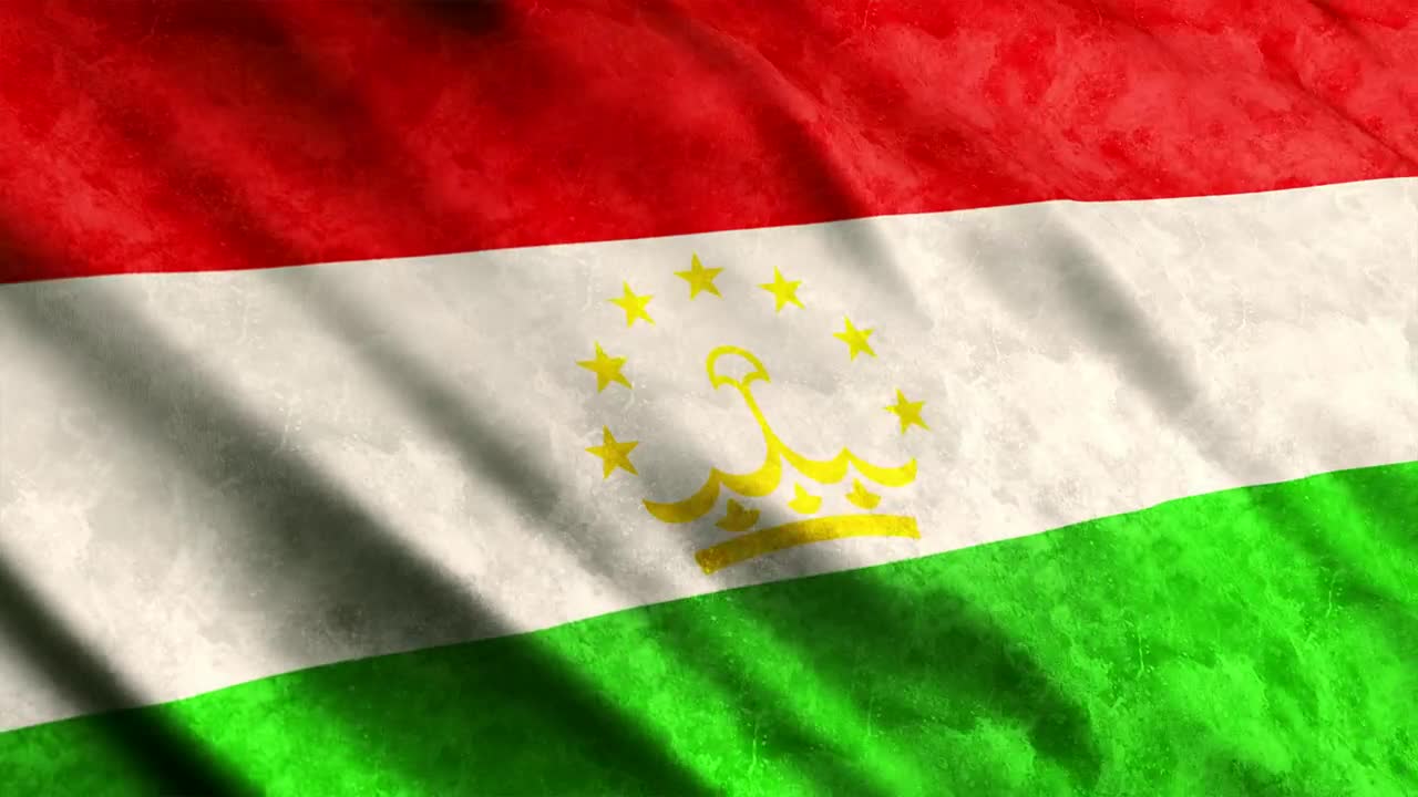 Free Video Stock tajikistan waving d render flag Live Wallpaper - Free Download