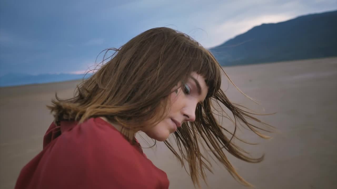 Free Stock Video Young Woman Meditating In Prayer Pose In The Middle Of Live Wallpaper - Free Download