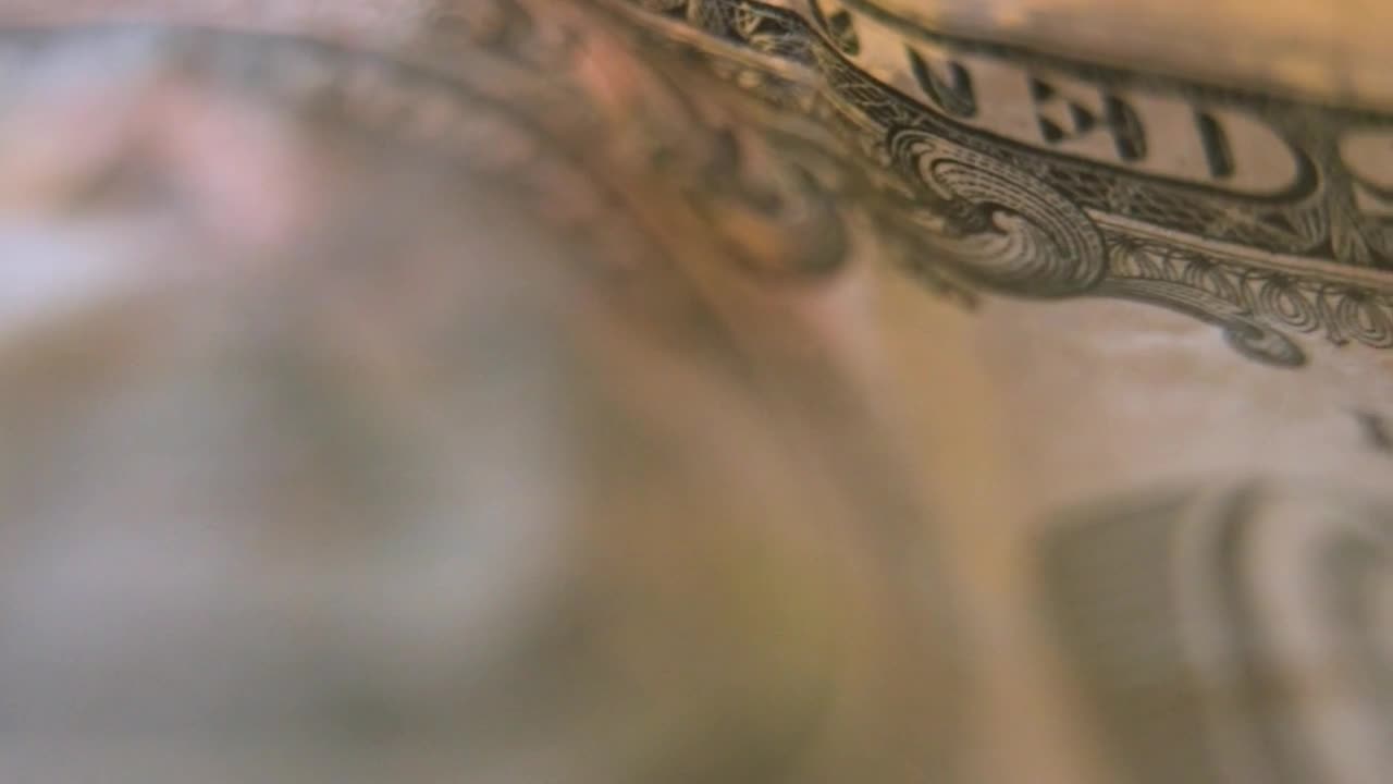 Stock Video One Dollar Bill In Detail Live Wallpaper - Free Download
