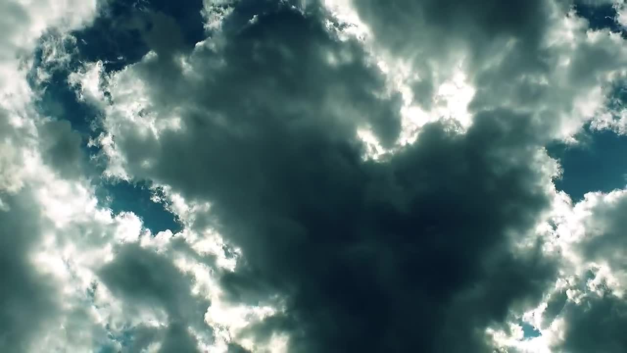 Free Video Stock thick clouds in the sky moving with the wind Live Wallpaper - Free Download