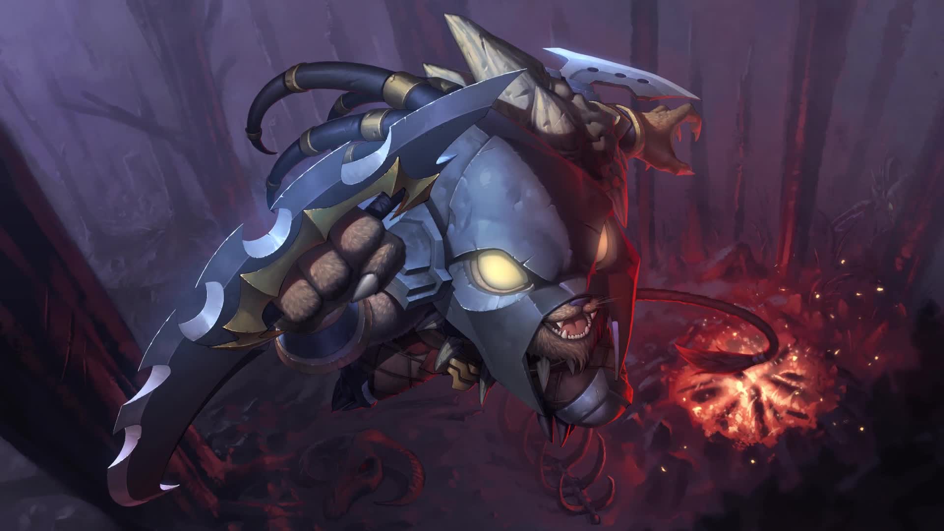 Legue Of Legends Baby Rengar Live Wallpaper - Free Download
