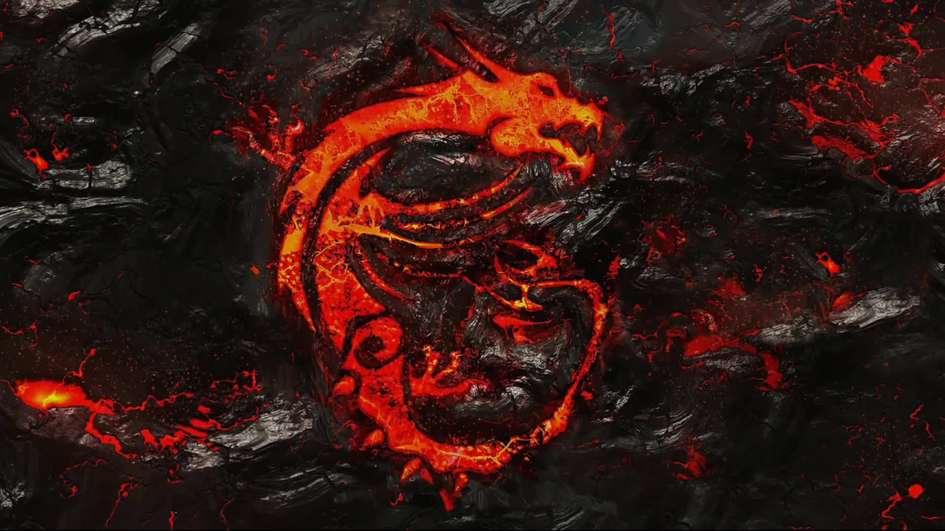Msi  Red  Dragon  Logo  Live  Wallpaper - Free Download