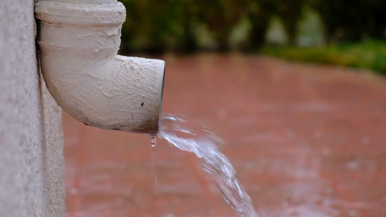Stock Video Drain Pipe Of A Building Live Wallpaper For PC - Free Download