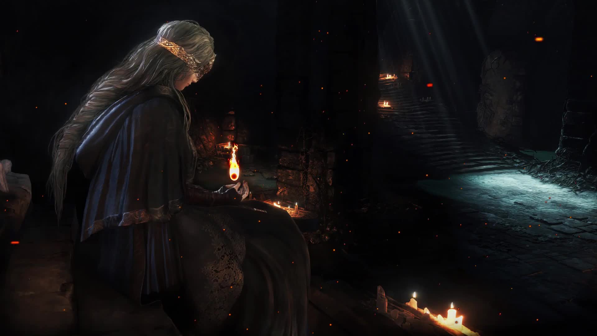Dark  Souls  3  Firekeeper  Live  Wallpaper - Free Download