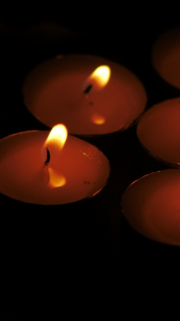 Stock Video Flames In Candles Close Up Live Wallpaper For PC - Free Download