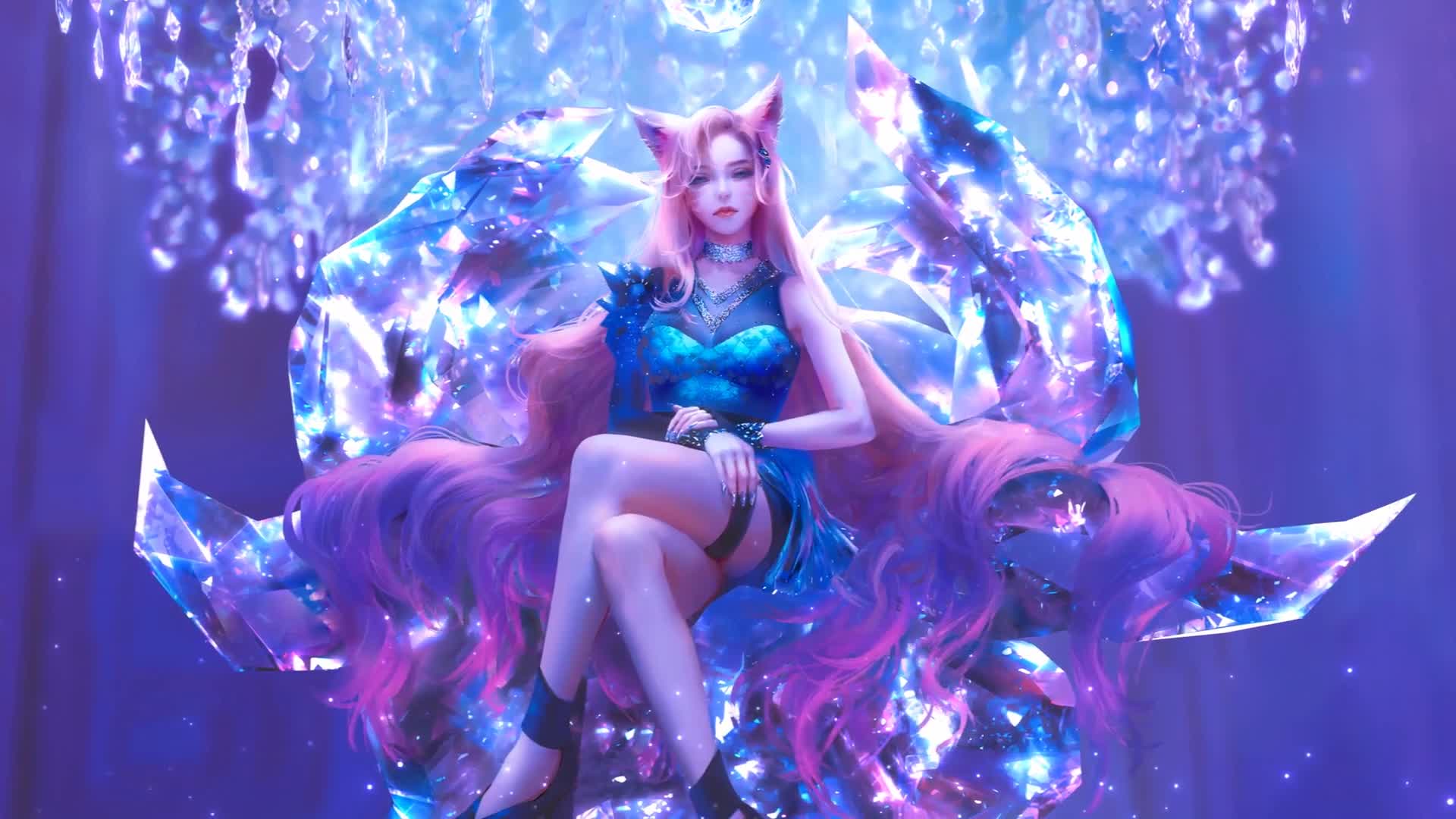 KDA Virtual K pop Girl Group Live Wallpaper - Free Download